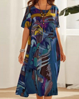 Arielle - Comfortabele Bloemenjurk
