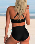 Liliana bikini-set met kruisdecolleté en stijlvolle print