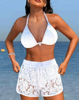 Laluna® | Elegante effen kanten-bikini-set – tijdloze chic en vrouwelijk