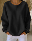 Rhosavienne – Textured Sweater met Zachte Comfort