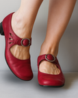 Ivelina - Orthopedische Leren Sandalen met Comfort Binnenzool