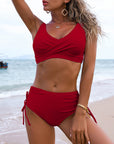 Laluna® Elegante eenkleurige bikini-set – Stijlvolle strandlook