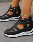 Romina - Elegante en lichtgewicht sandalen met sleehakken