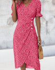 Aysel Elegante en Comfortabele Bloemenjurk