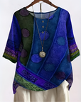 Elvoria - Zachte en Flatterende Boheemse Blouse