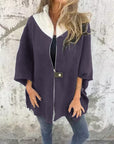 Rianne - Casual jack met opstaande kraag en ritssluiting