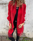 Ara - Stijlvolle herfstjas met sjaal