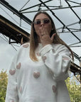 Abigail - Gebreide harten trui