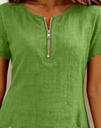 Alythessa - Elegante korte jurk voor dames met comfortabele zakken