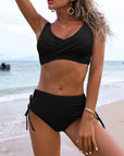 Laluna® Elegante eenkleurige bikini-set – Stijlvolle strandlook