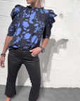 Bellamy - Blouse met Puffmouwen en Volants