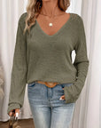 Belen - Elegante blouse in Ibiza-stijl met V-halslijn