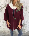 Rianne - Casual jack met opstaande kraag en ritssluiting