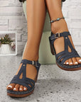 Eliette - Orthopedische Platform Sandalen - Retro elegantie en absoluut comfort