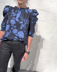Bellamy - Blouse met Puffmouwen en Volants