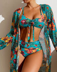 Glenda – Bikini met een mooie bloemenrok