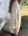 Alithia - licht vestje met halve mouwen