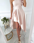 Honara - Elegante jurk in effen kleur