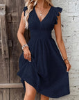 Darianne - Elegante getailleerde zomerjurk