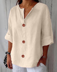 Dionelle - Linnen Casual Blouse
