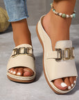 Nélia - Luchtige Comfort Sandalen met Grote Band