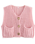 Bo- Knitted style vest