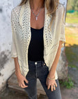 Alithia - licht vestje met halve mouwen
