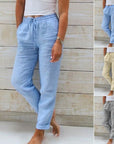 Tamina - Casual Broek met Trekkoorden