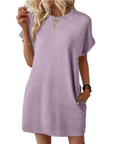 Aurellia - Zomerjurk voor dames met ronde hals en casual snit