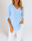 Rialta - Stijlvolle blouse met v-hals