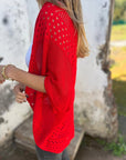 Alithia - licht vestje met halve mouwen