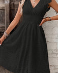 Darianne - Elegante getailleerde zomerjurk