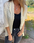 Alithia - licht vestje met halve mouwen