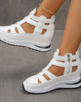 Romina - Elegante en lichtgewicht sandalen met sleehakken