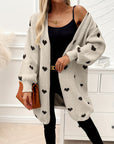 Rochelle - Gebreide Cardigan met Hartmotief