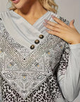 Noralivessa - Mini Jurk met Etnische Print