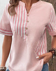 Liva - Gestreepte Blouse