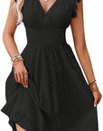 Darianne - Elegante getailleerde zomerjurk