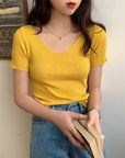 Amara - Knitted Ribbed Sweater