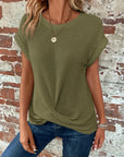 Anneloes - Casual T-shirt met korte Mouwen