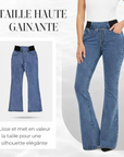 Rovindra - Hoge Taille Flared Jeans Dames