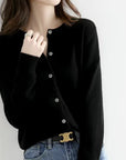 Antonia - Knitted Cashmere Cardigan
