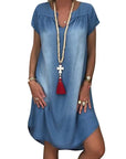 Sarah - Denim Dress