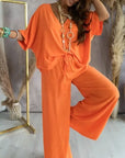 Harriet - Elegant Women T-Shirt + Long Pants