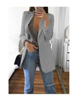 Bonnie - Neck Slim Fit Cardigan Jacket