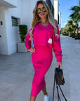Alexis - Casual Sweatshirt Dress Set