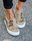 Yana - Trendy instap sneakers met prachtige print
