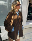 Dana Suède Jacket - Dé herfsttrend van dit moment!