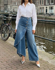 Pavellea - Jeans met rok effect