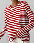 Scarlett - Classic Stripped Cotton Shirt